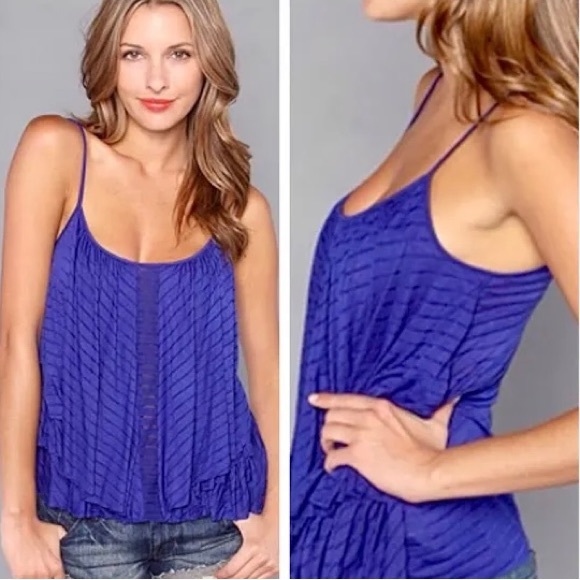 Free People Layered Sheer Striped Tank - Picture 14 of 15